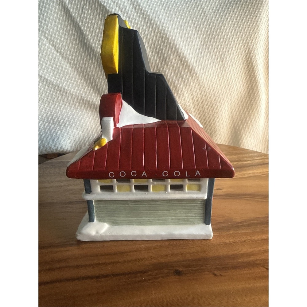 1998 Coca Cola Town Square STAR DRIVE-IN White Christmas Open All Week Open Box - Picture 4 of 8